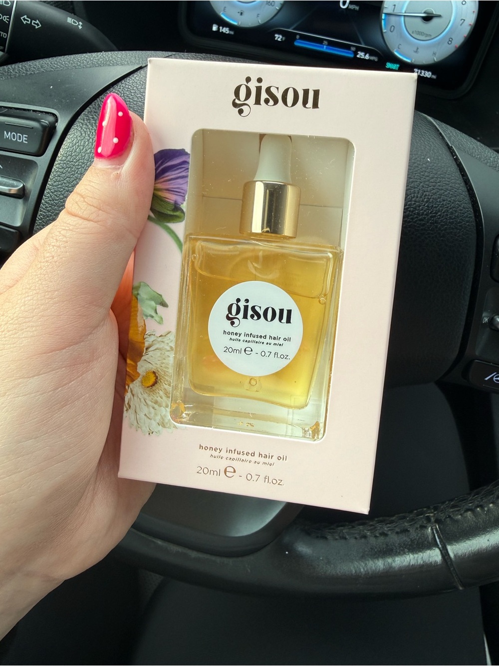 Gisou Honey Infused Hair Oil — Nourishing Gold Hair Oil (20 ml)
